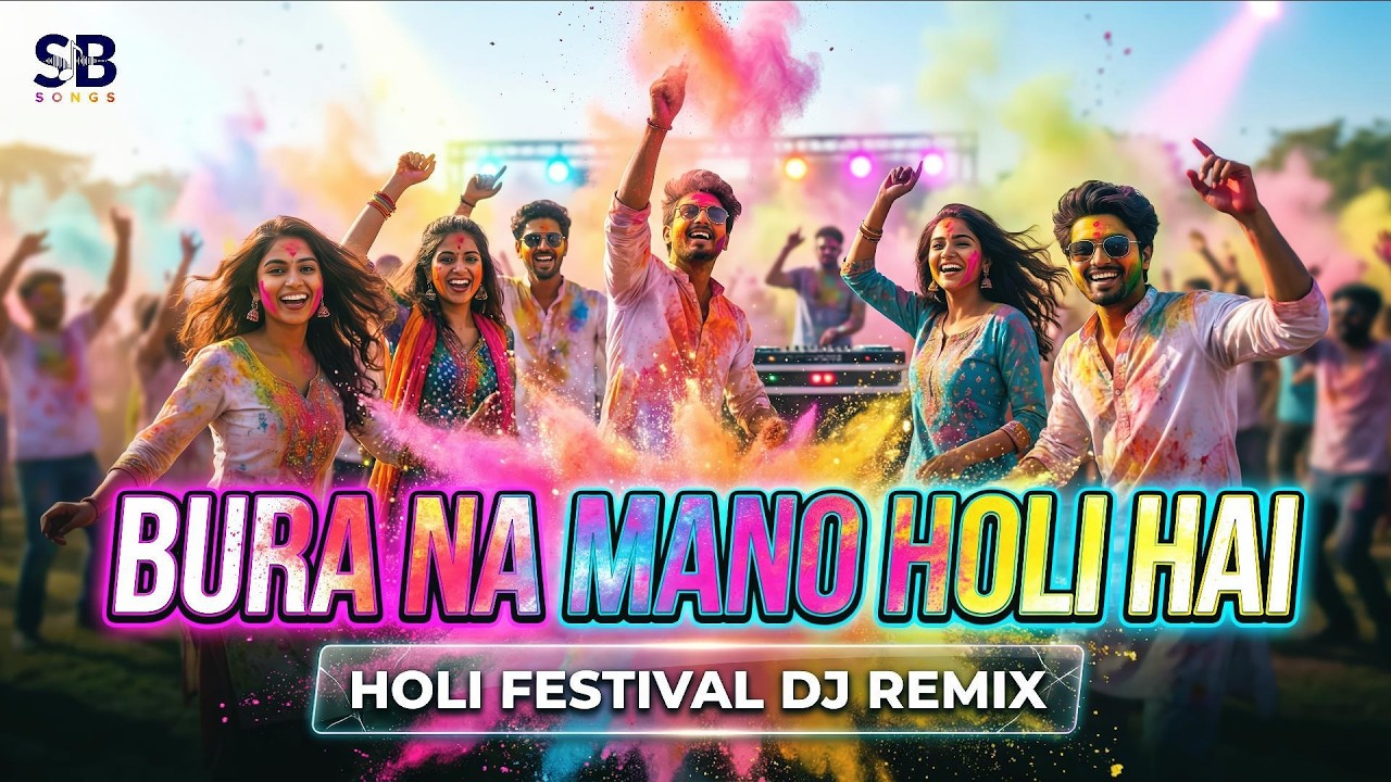 Bura Na Mano Holi Hai | High Energy Dhol Beats | DJ Festival Track