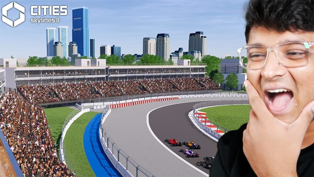 Building an F1 RACETRACK In Cities Skylines 2! 😍🏎️