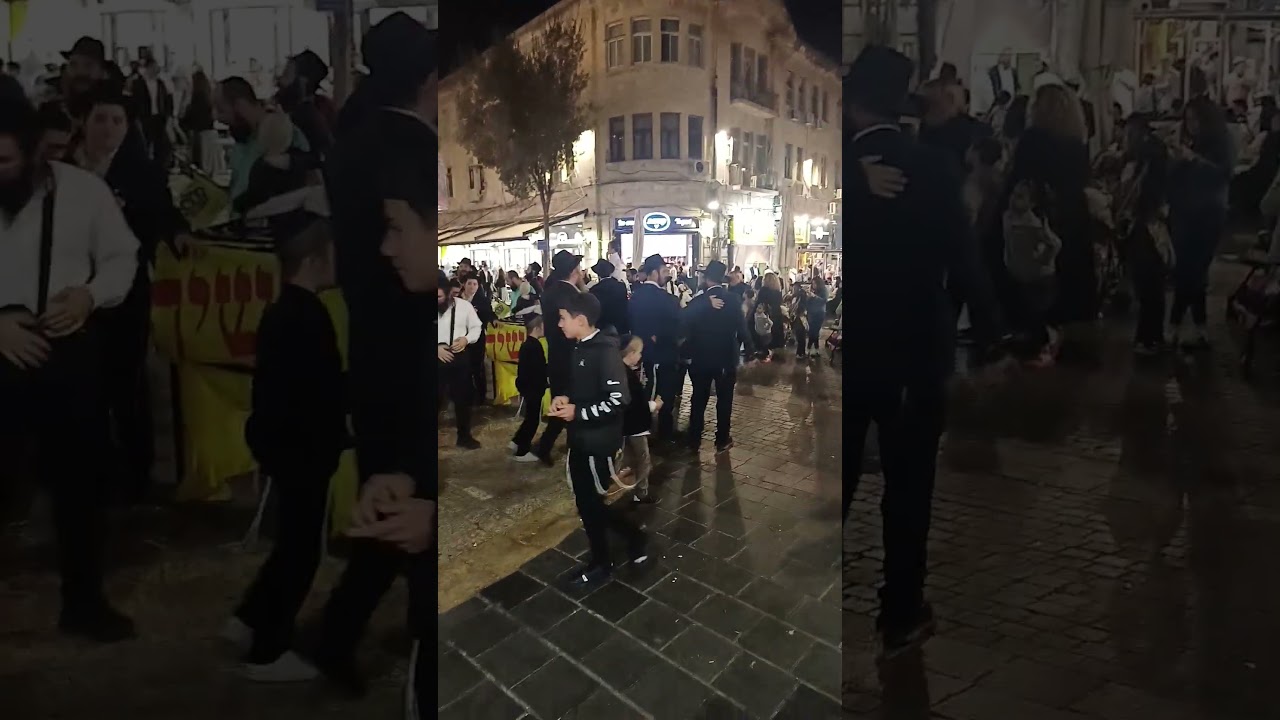 Partystimmung in Jerusalem!!! 