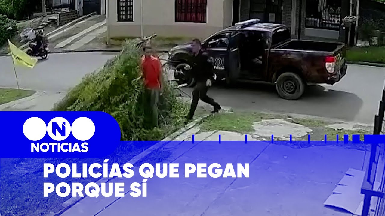 POLICÍAS PEGAN PORQUE SÍ - Telefe Noticias