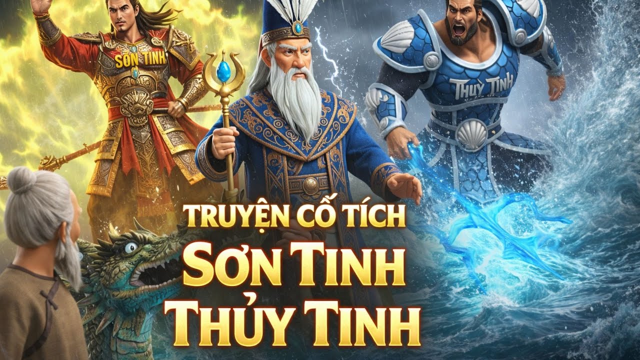 Sơn Tinh Thủy Tinh – Truyện Cổ Tích Việt Nam Phim Hoặt Hình 3D