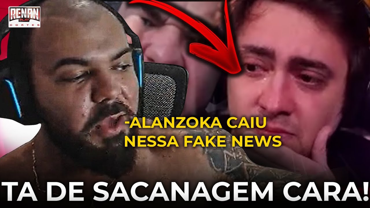 ALANZOKA N É INOCENTE IGUAL VÁRIAS PESSOAS AÍ