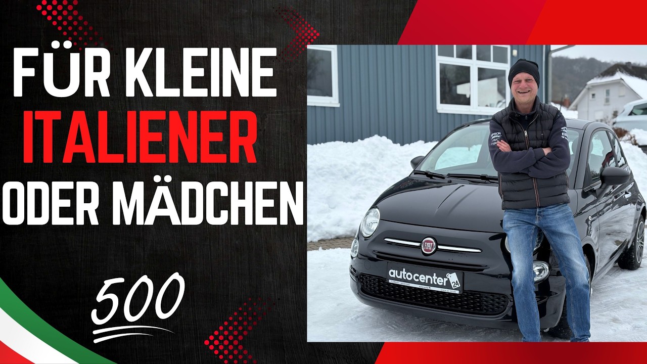 Für kleine Italiener oder Mädchen I Fiat 500 I autocenter24 Wartenberg - Angersbach