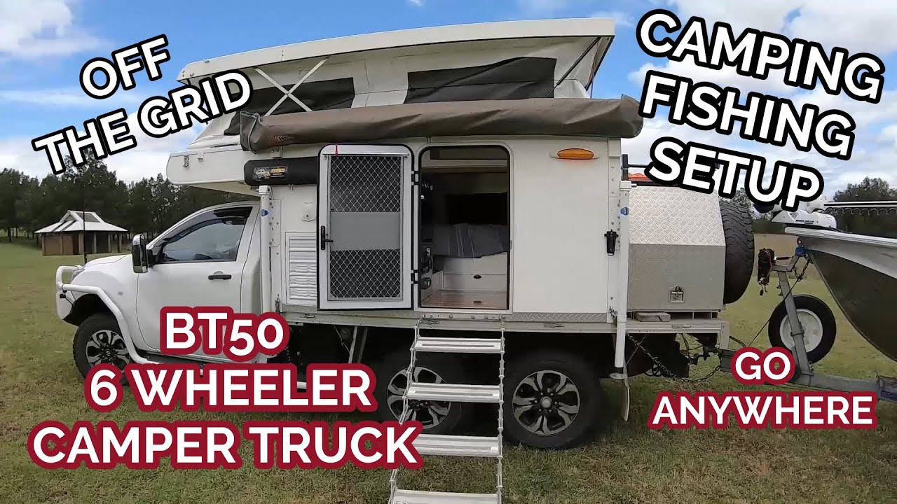 SLIDE ON CAMPERS AUSTRALIA | DIY SETUP | OFF THE GRID CAMPING AUSTRALIA |