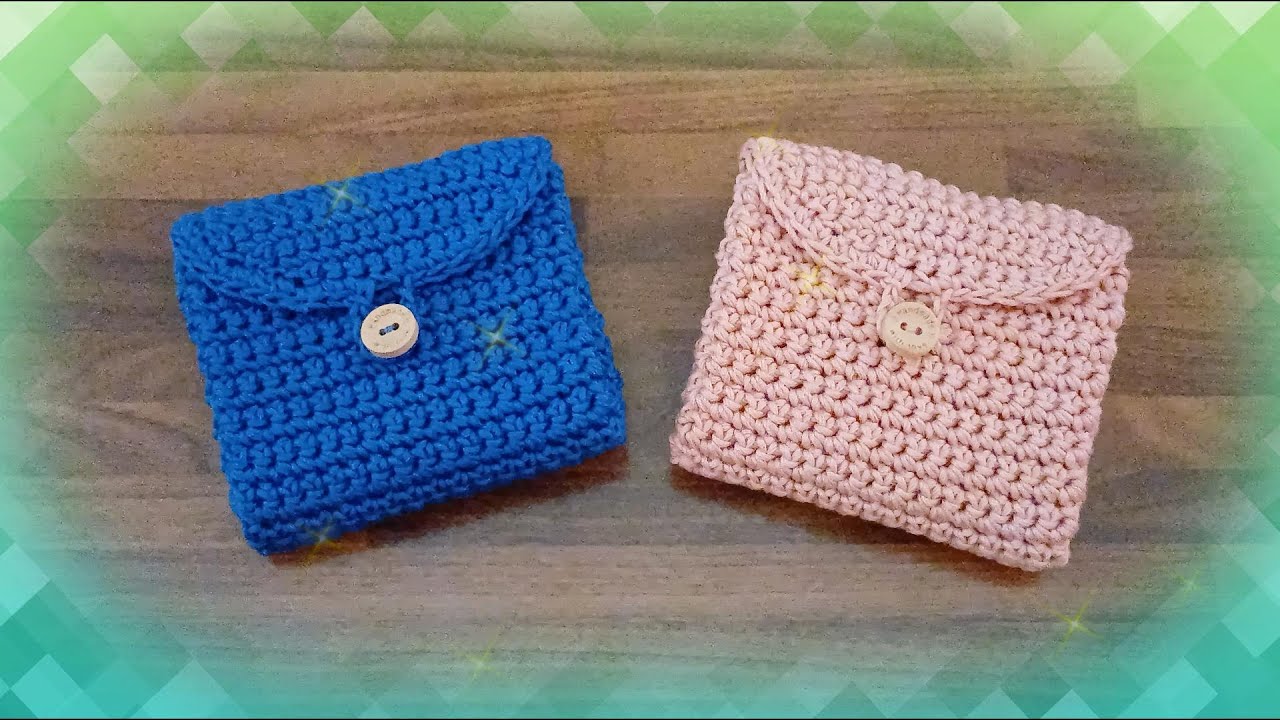 PORTAFOGLIO A 3 SCOMPARTI...🧶🩷
