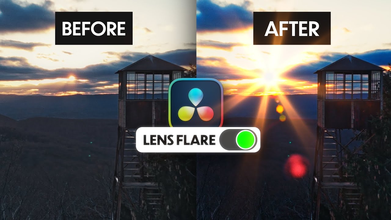 This Effect TRANSFORMS Your Footage! | DaVinci Resolve Lens Flare OFX Tutorial