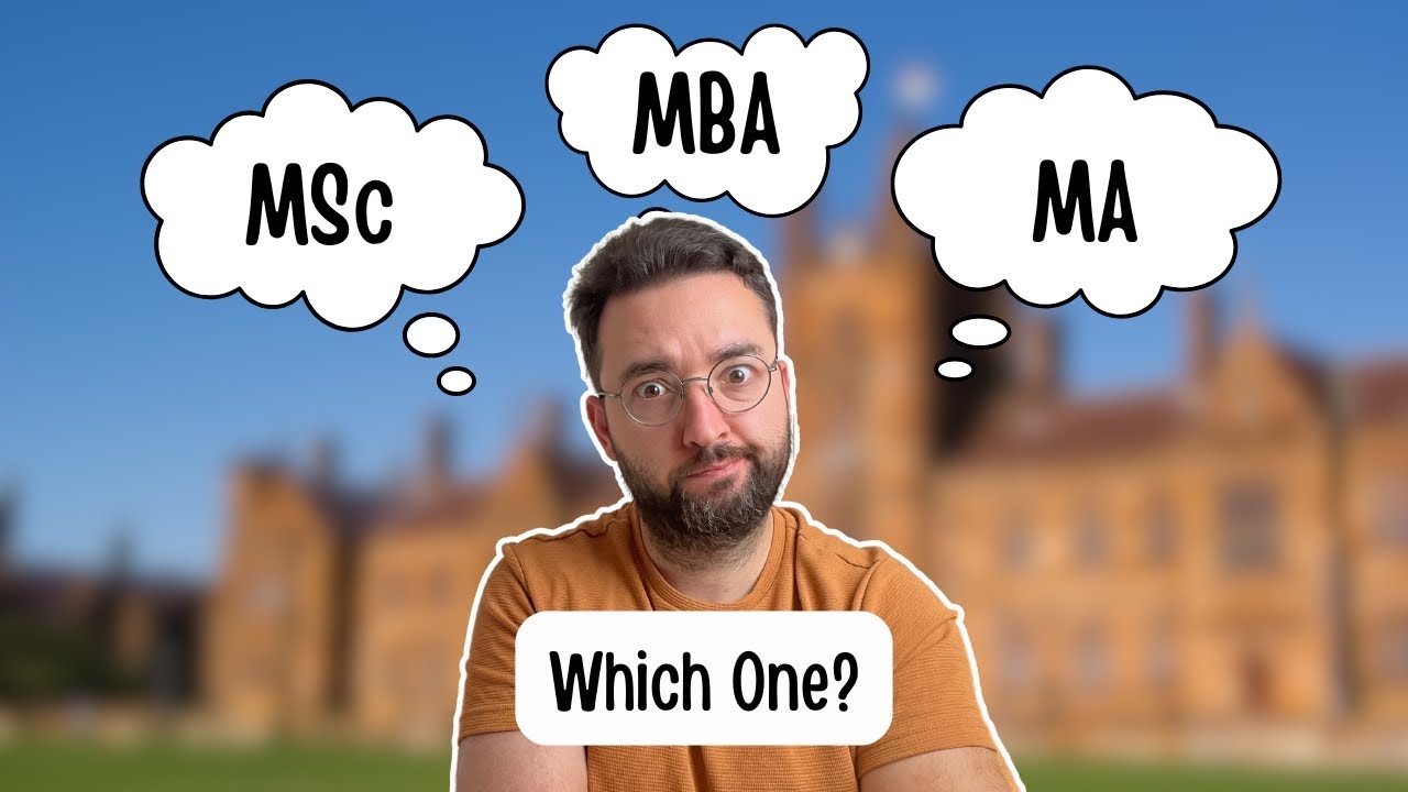 MSc против MA против MBA: какая магистерская программа в Великобритании подходит именно вам?