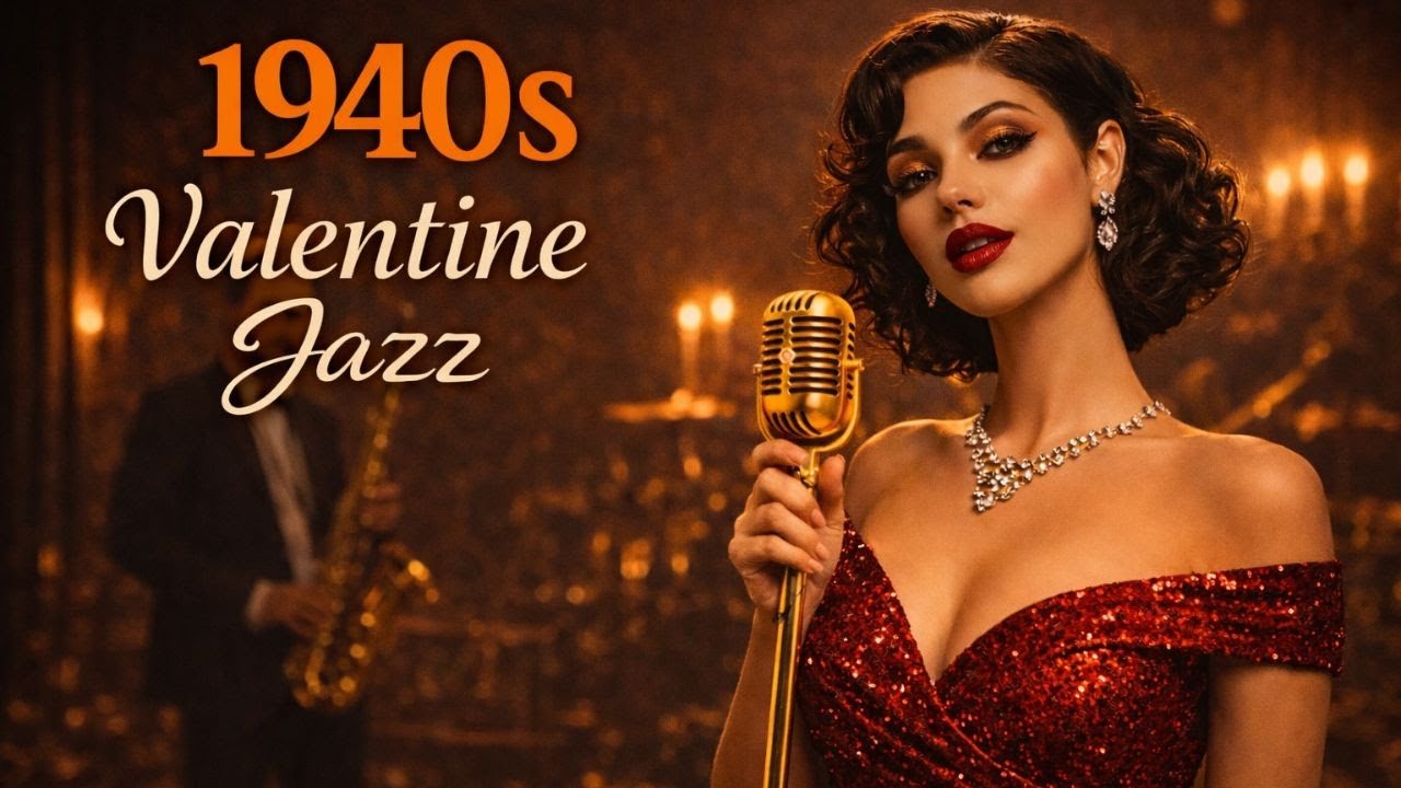 Late Night at a 1940s Valentine Jazz Club – A Night of Love & Jazz
