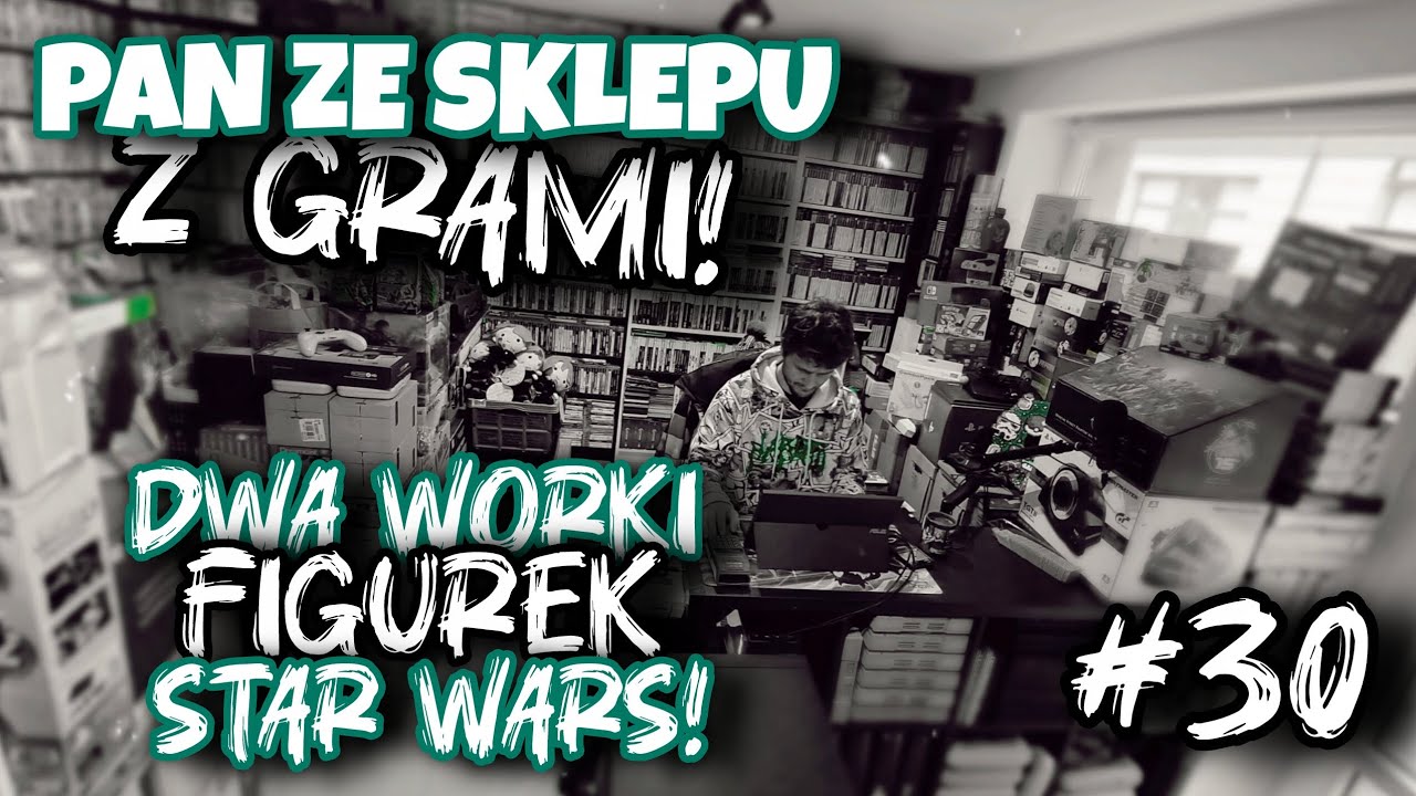Pan ze Sklepu z Grami [#30]: Dwa worki figurek Star Wars Disney Infinity 3.0😈 Mafia II z Dodatkami🤩