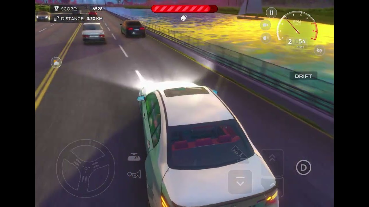 Who said cutting off traffic was easy? 
