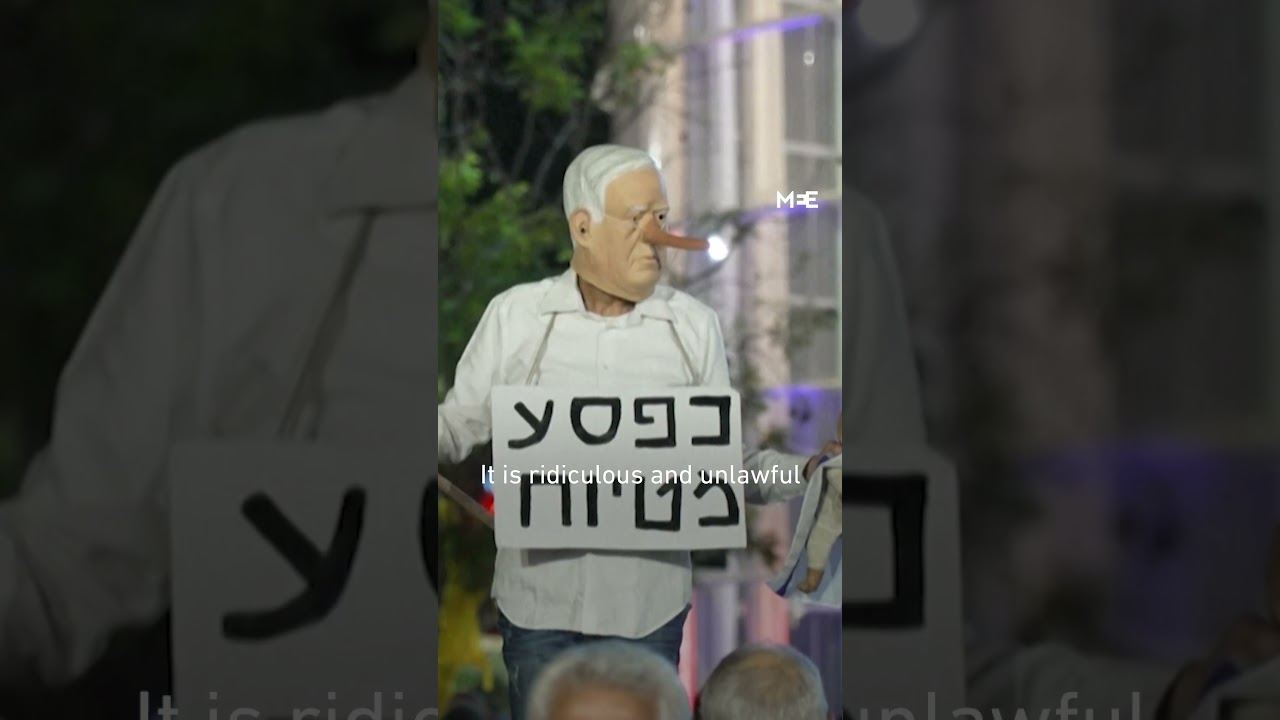 Thousands of Israelis protest Netanyahu government