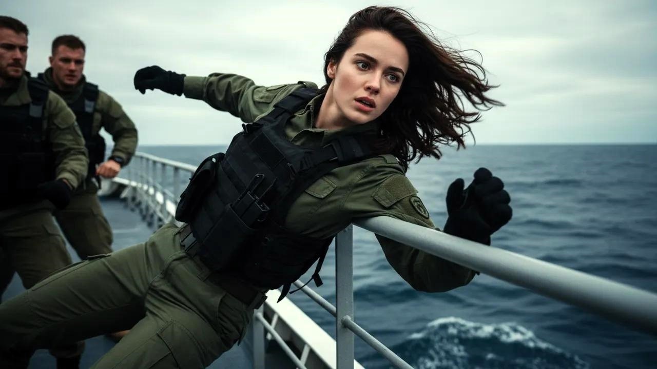 Jesteś skończona! Zepchnęli ją z okrętu, ale nie wiedzieli, że Formoza jest w niej