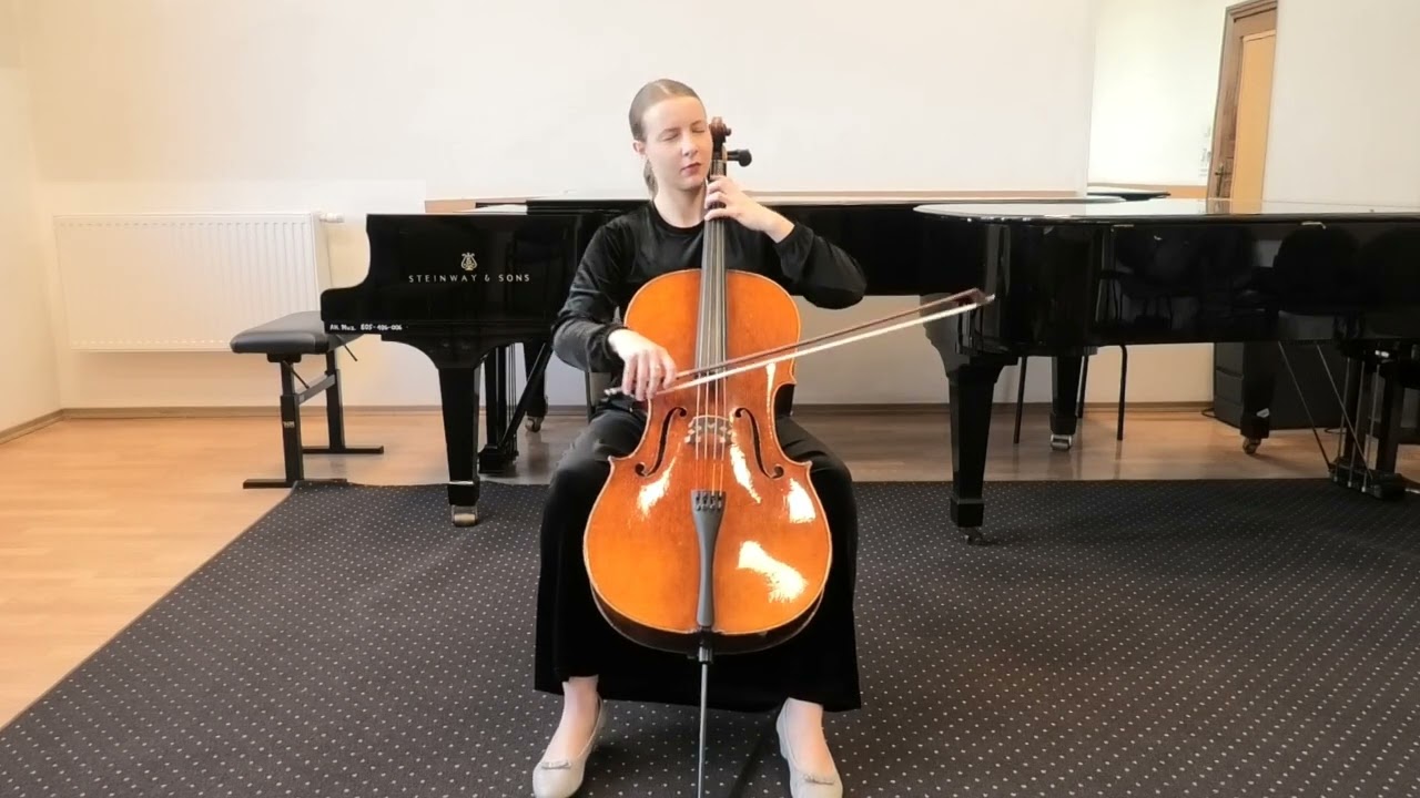 Johann Sebastian Bach  Cello Suite No 4 in E flat major, BWV 1010,  Courante