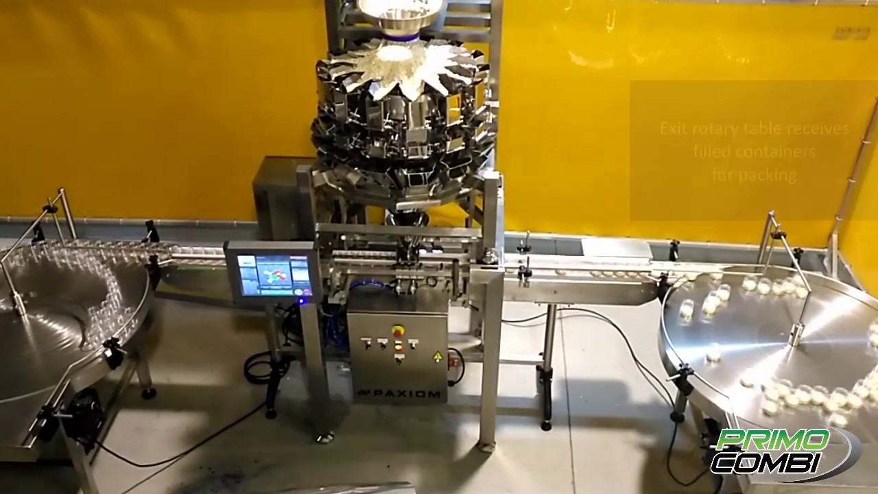 PrimoCombi&reg; with Container Indexing - System for filling glass jars