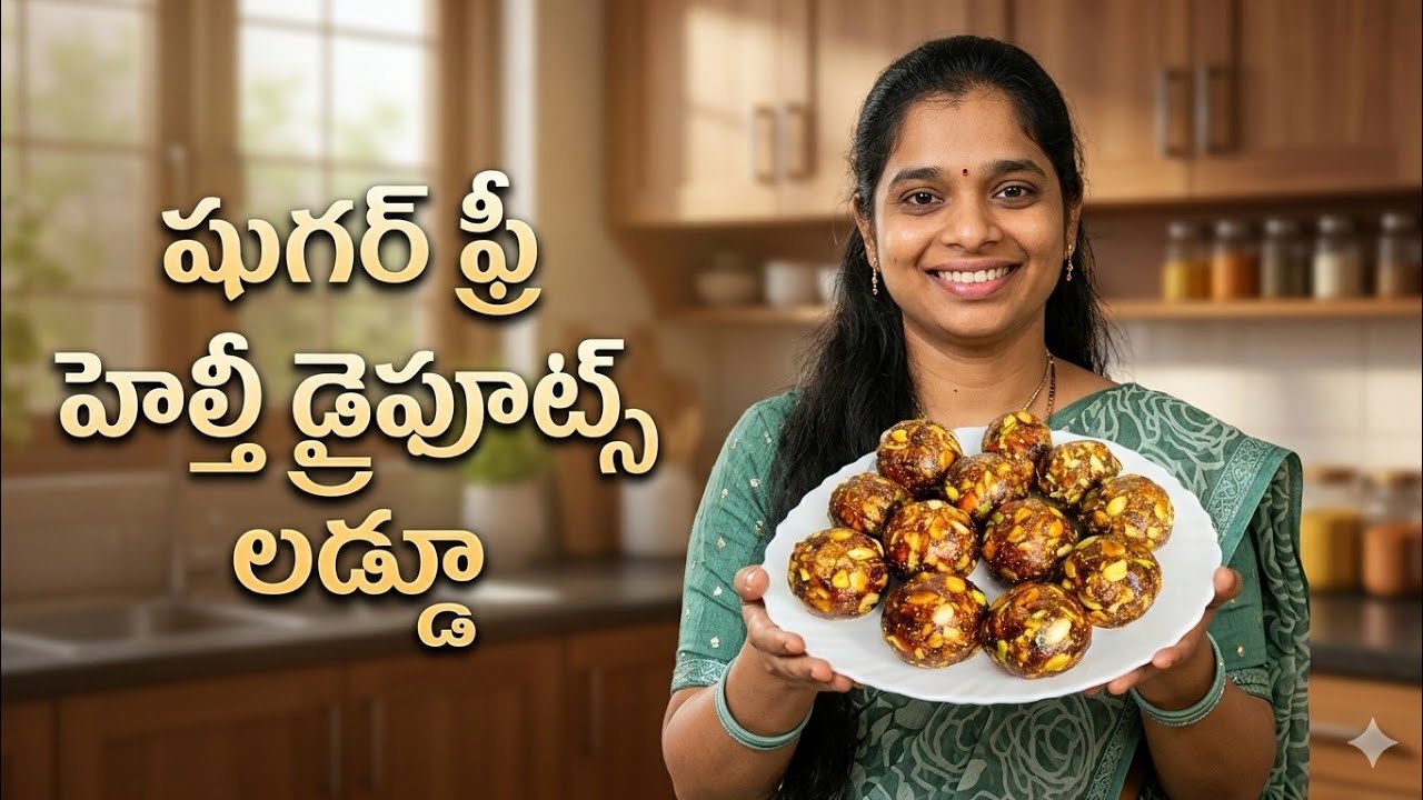 Sugarfree healthy dryfruits laddu l No Sugar No jaggery dryfruits laddu recipe l High protein laddu