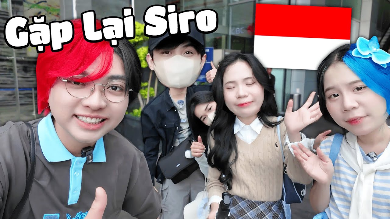 Kairon Và Simmy Gặp Lại SIRO TẠI INDONESIA | Lần Đầu Ăn Bốc Tay Tại INDONESIA !?