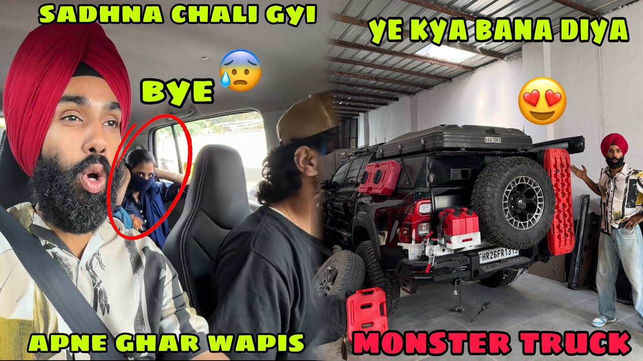 Sadhna ki Train nikal jati aj pakka 👋 Hilux ko only 1 in INDIA bna diya 🔥 phuche HORN ok festival 😍