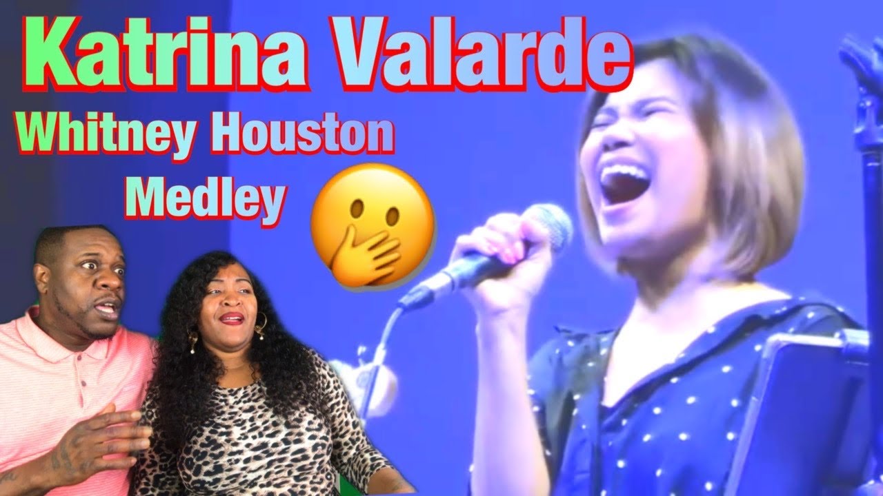 Singer And Rapper Reacts to - Katrina Velarde (Whitney Houston Medley) MusicHall Metrowalk