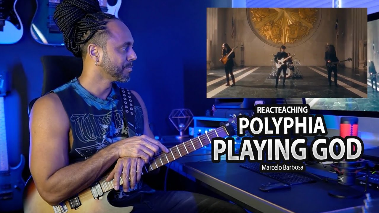 Polyphia - Playing God (REACTEACHING)