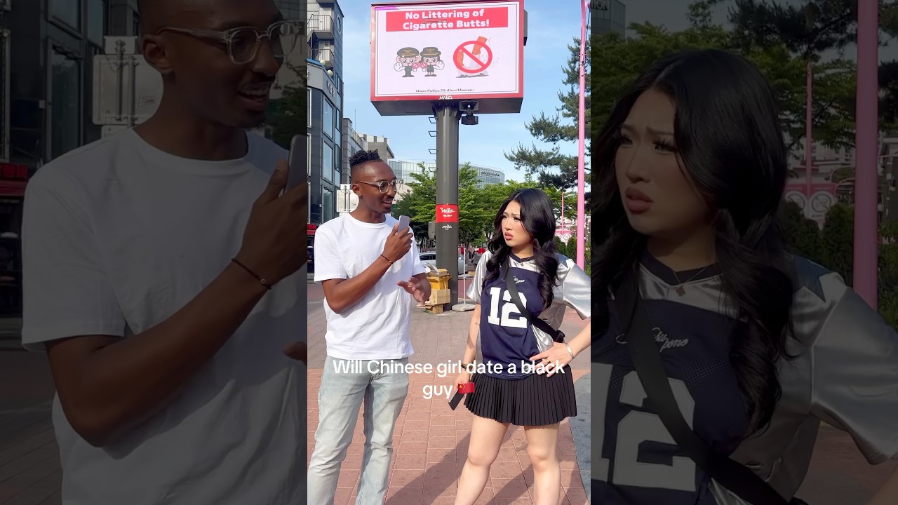 Will Chinese girl date a black guy 🇨🇳