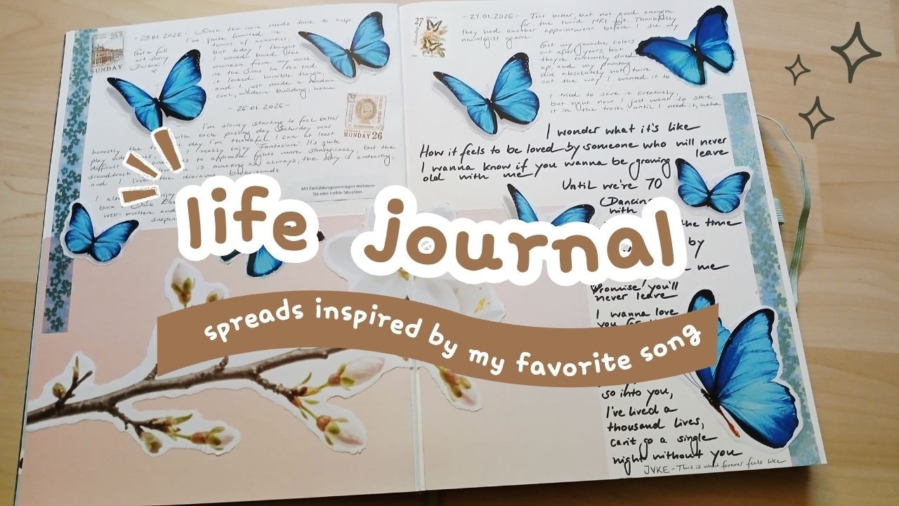 Life Journal 🎧 | Spreads Inspired by My Favorite Song