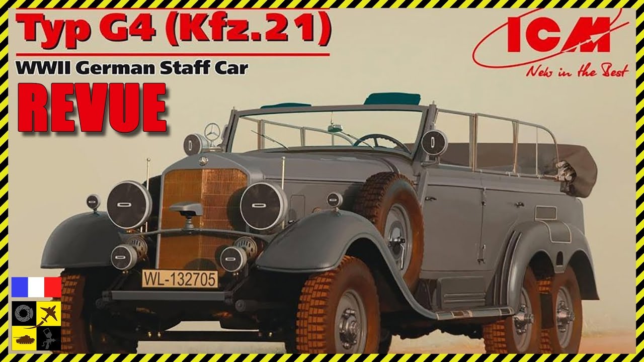 Revue de boite: Mercedes G4 ICM au 1/35