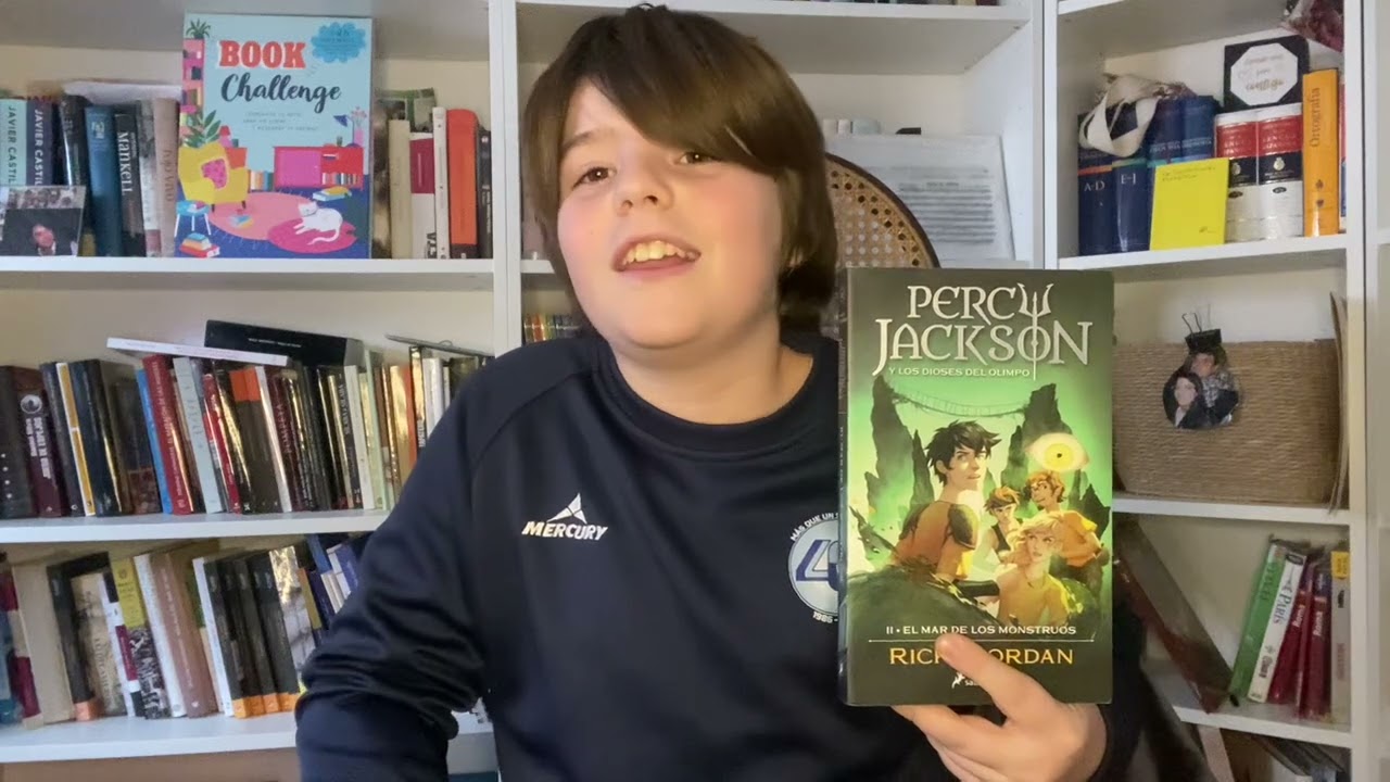 @pedrotuber y #percyjackson de @rickriordan 
