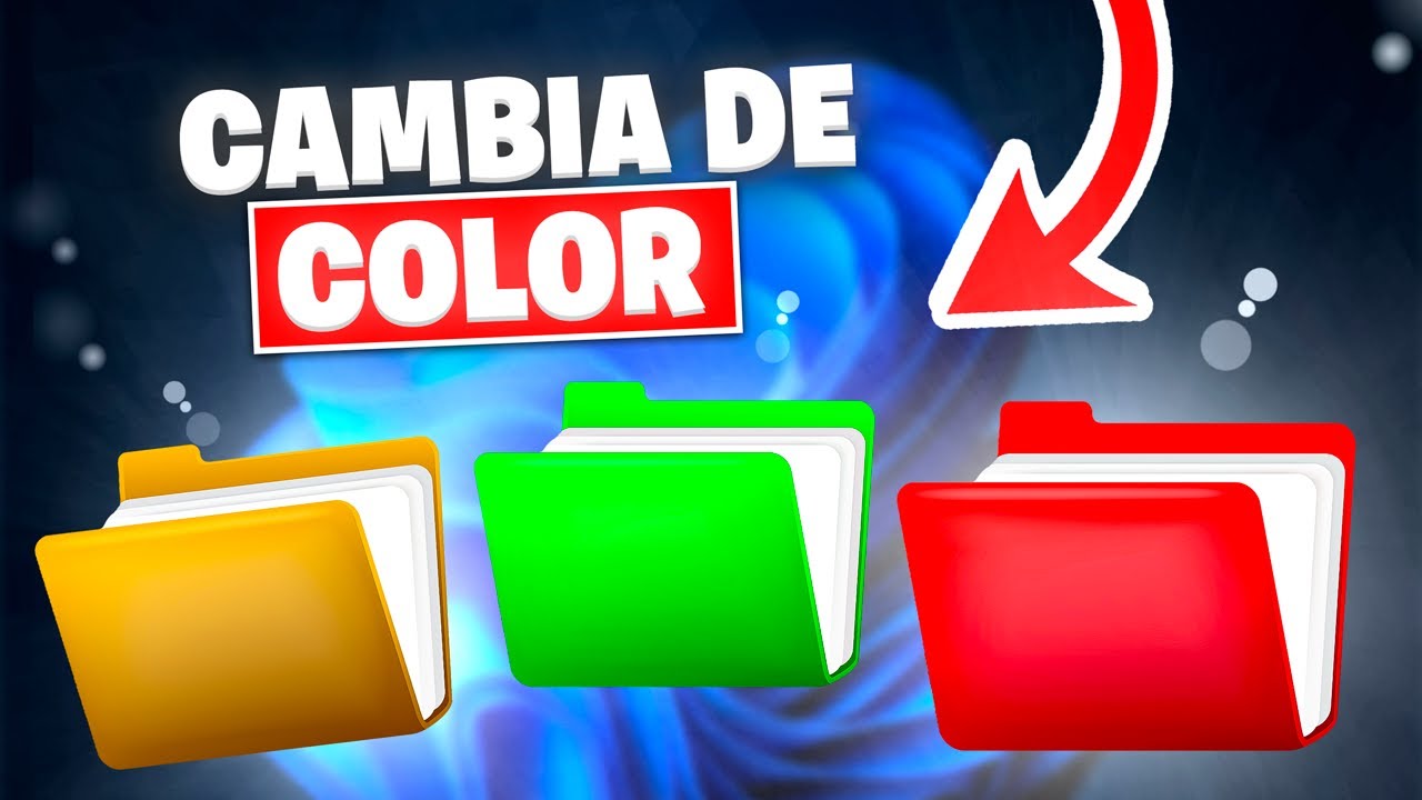 Cómo CAMBIAR el COLOR de las CARPETAS en Windows 11 / 10 🎨