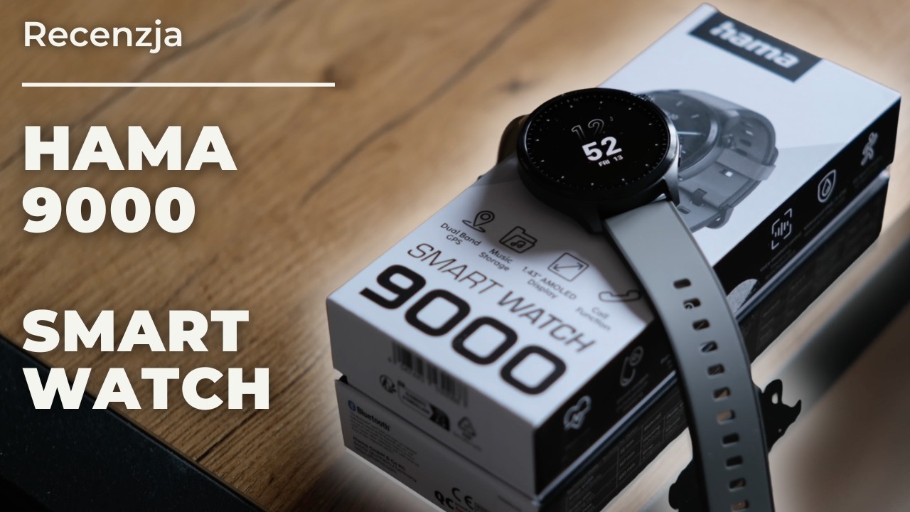 Recenzja Hama 9000: Kompletny smartwatch do 500 zł?