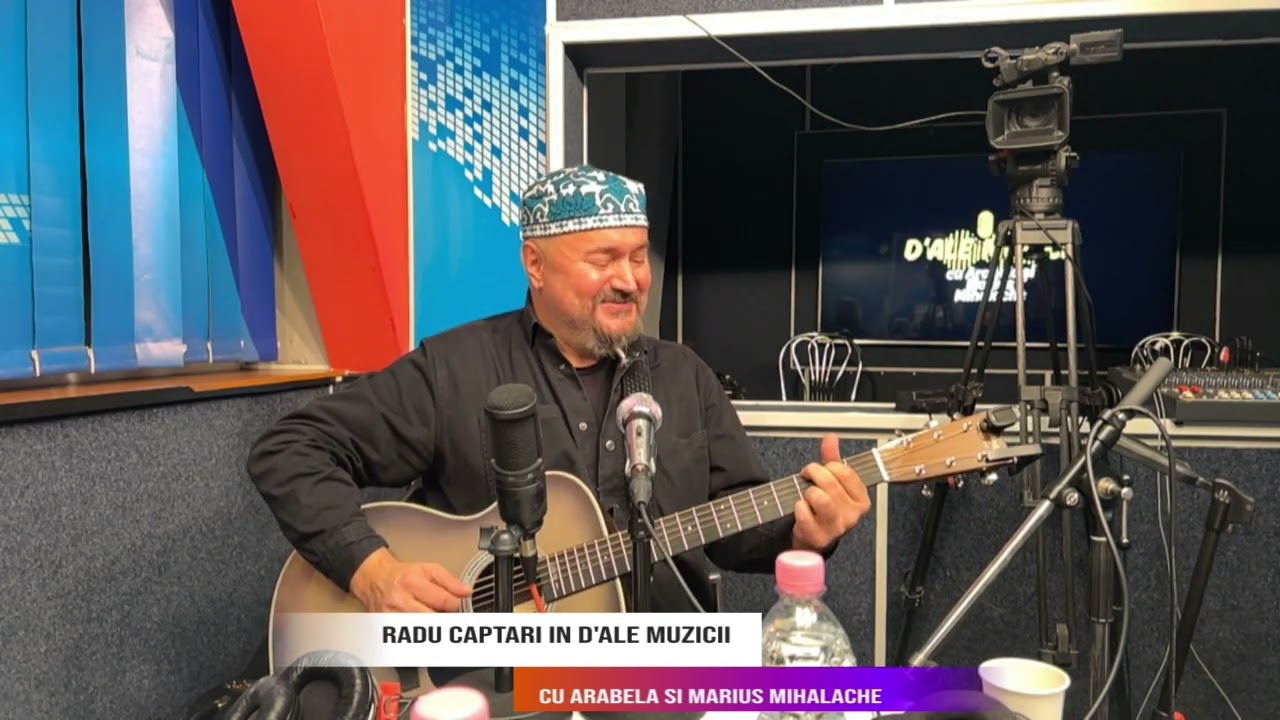 Radu Captari invitat in emisiunea radio D'ale muzicii cu @ArabelaNicolau@MariusMihalacheOfficial