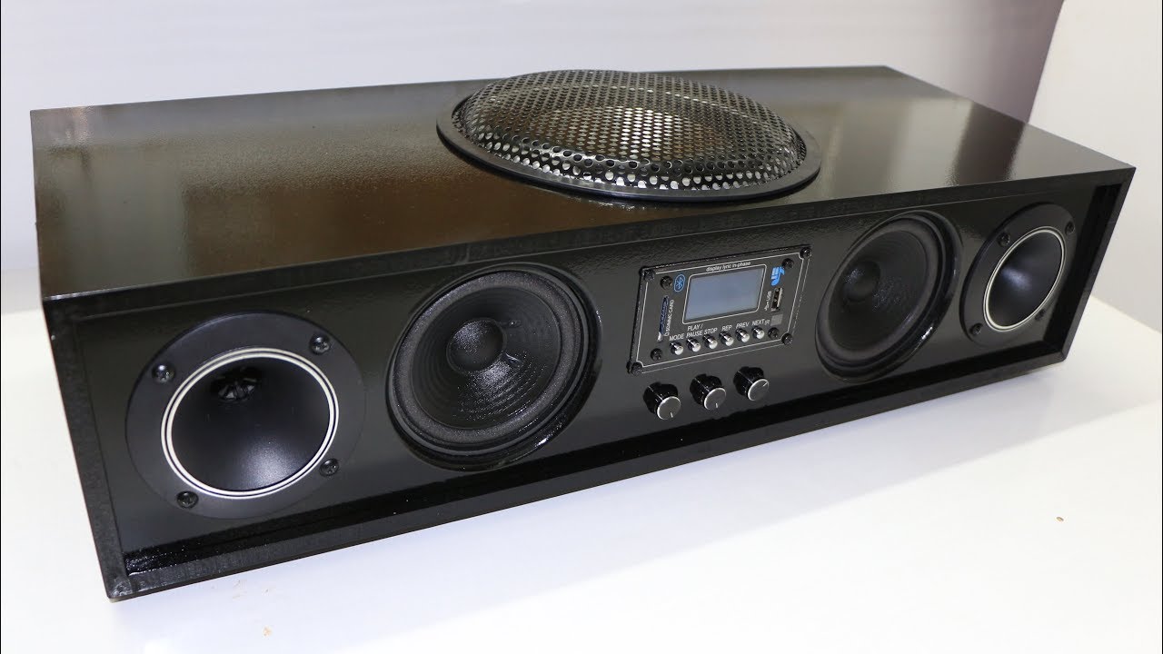 👷 DIY Homemade HiFi Soundbar (REAL)
