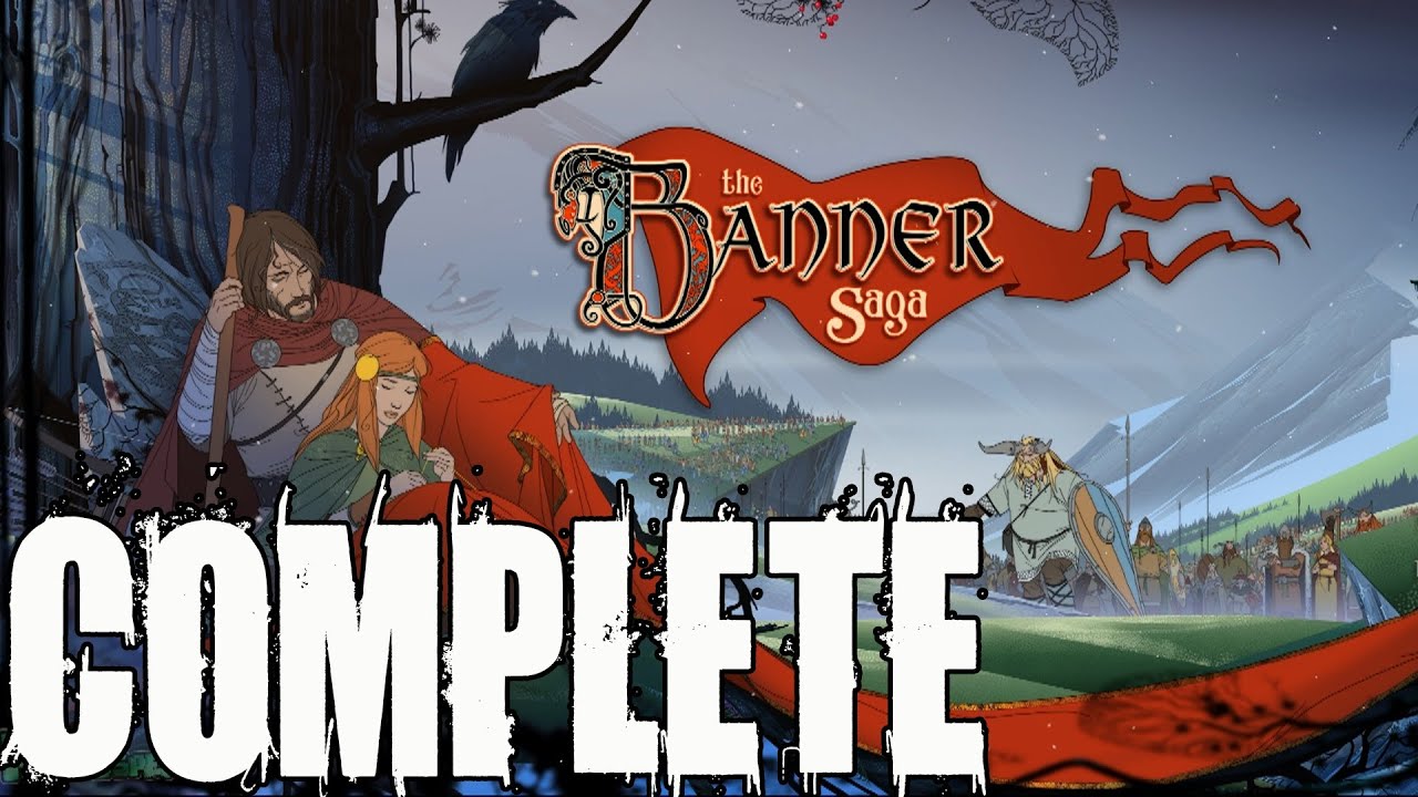 THE BANNER SAGA Full Game Walkthrough - No Commentary (#TheBannerSaga Full Game) 2014