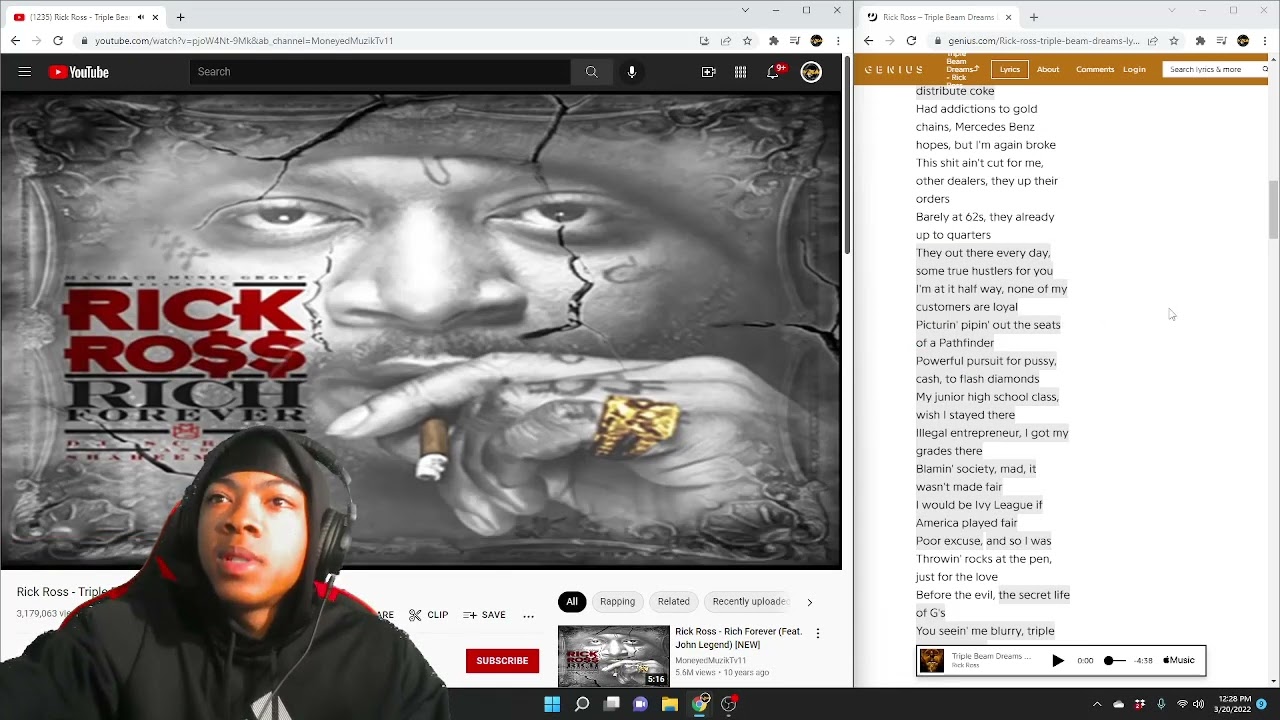 Rick Ross ft. Nas - Triple Beam Dreams Reaction!