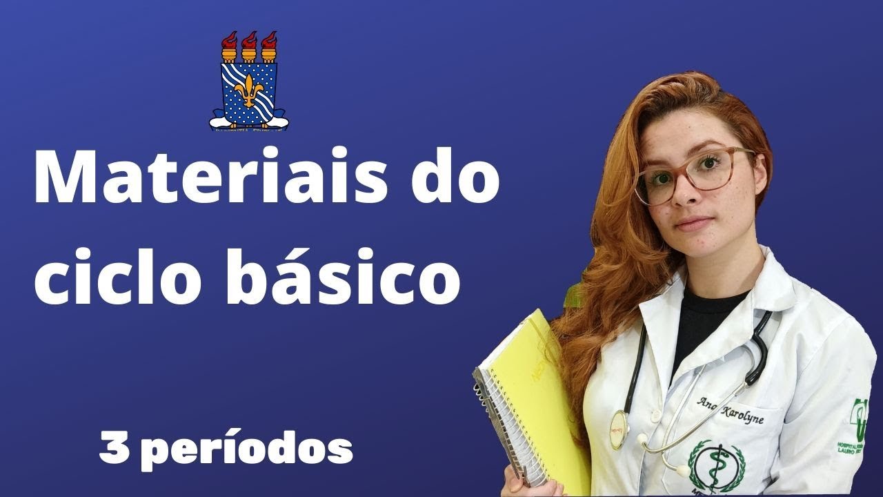 Materiais do ciclo b&aacute;sico - faculdade de medicina  #karolmed109