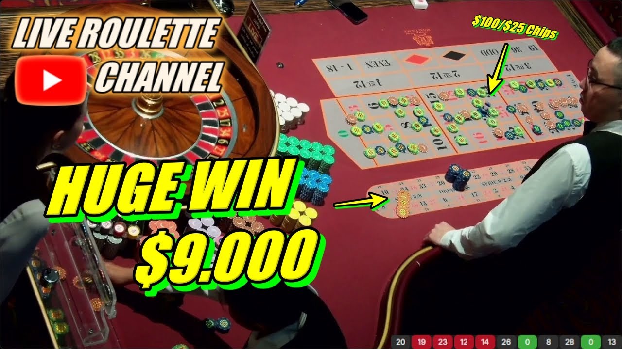 🔴 LIVE ROULETTE |🚨 HUGE WIN 💲9.000 In Las Vegas Casino 🎰 $100/$25 Chips Inside ✅ 2025-09-30