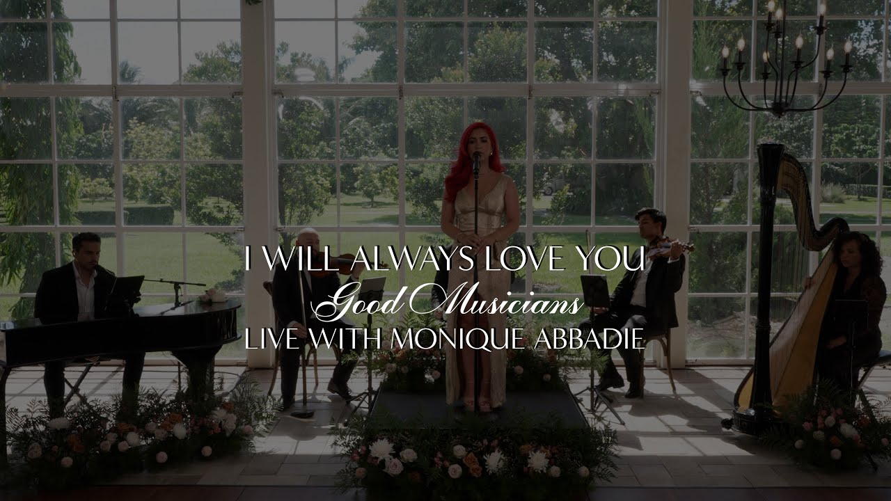 Monique Abbadie | Live With Good Musicians | "I Will Always Love You" - Whitney Houston