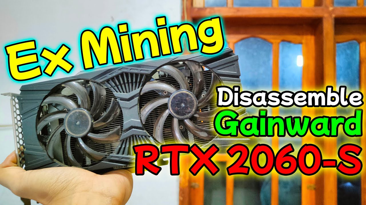 Gainward RTX 2060 Super Disassemble Ex-Mining