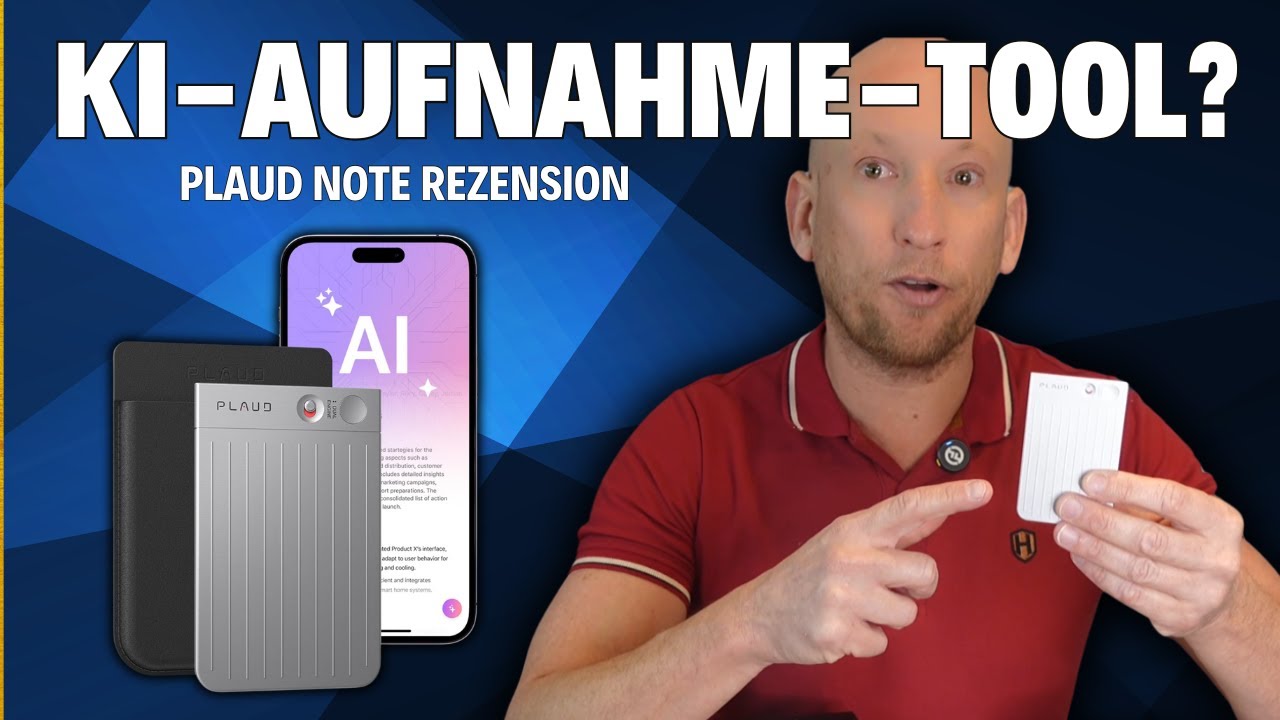 Plaud Note Rezension 2025 – Der beste KI-Voice Recorder für iPhone?