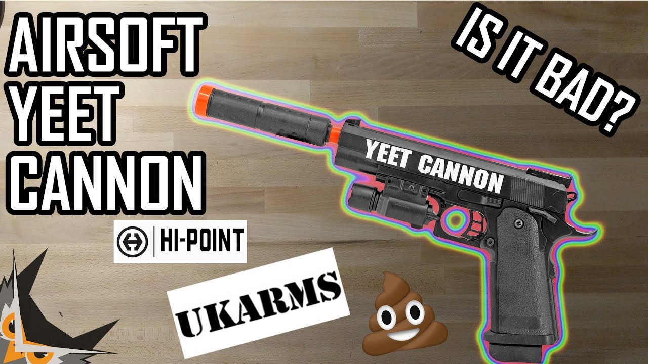 YEET CANNON in AIRSOFT | P2001C