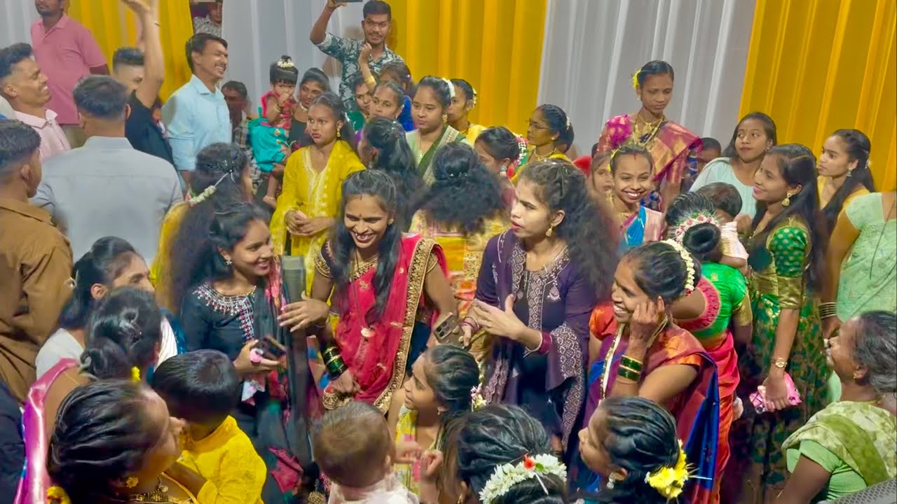 आदिवासी स्टार Roshan Ravte आला हळदीला हळद गाजवायला | Sai Swastik Musical Group Palghar `Banjo Premi 