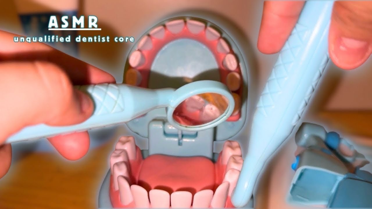 ASMR 🦷🪥 back alley dentist core: insurance is expensive | roleplay + binaural