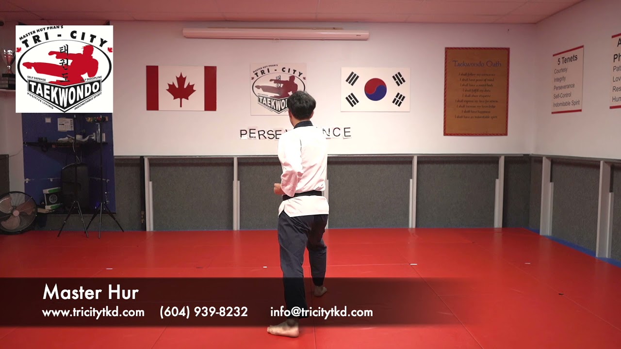 Poomsae: White Belt Pattern for Tigers (#1-10)