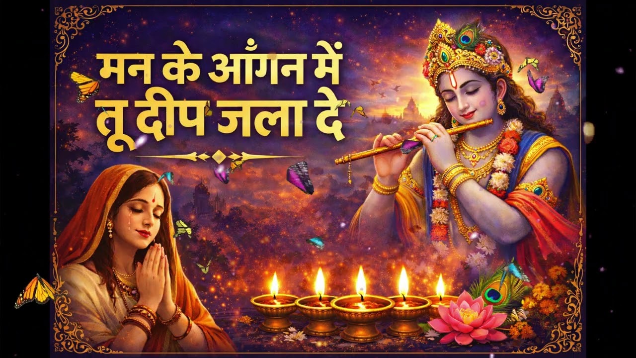 Man ke angan me tu deep jala de || Radhe krishan bhajan || radha bhajan || Krishna ji bhajan ||
