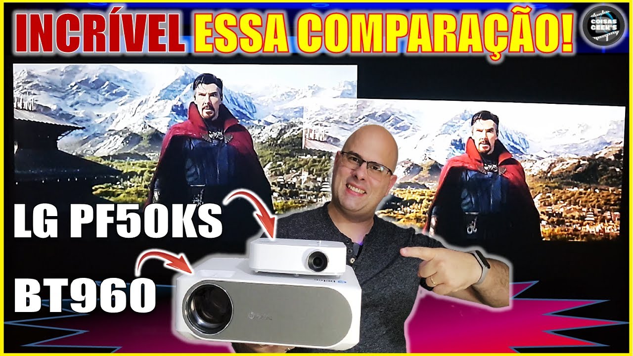 LG PF50KS vs BETEC BT960. QUE COMPARAÇÃO FOI ESSA! Geek187