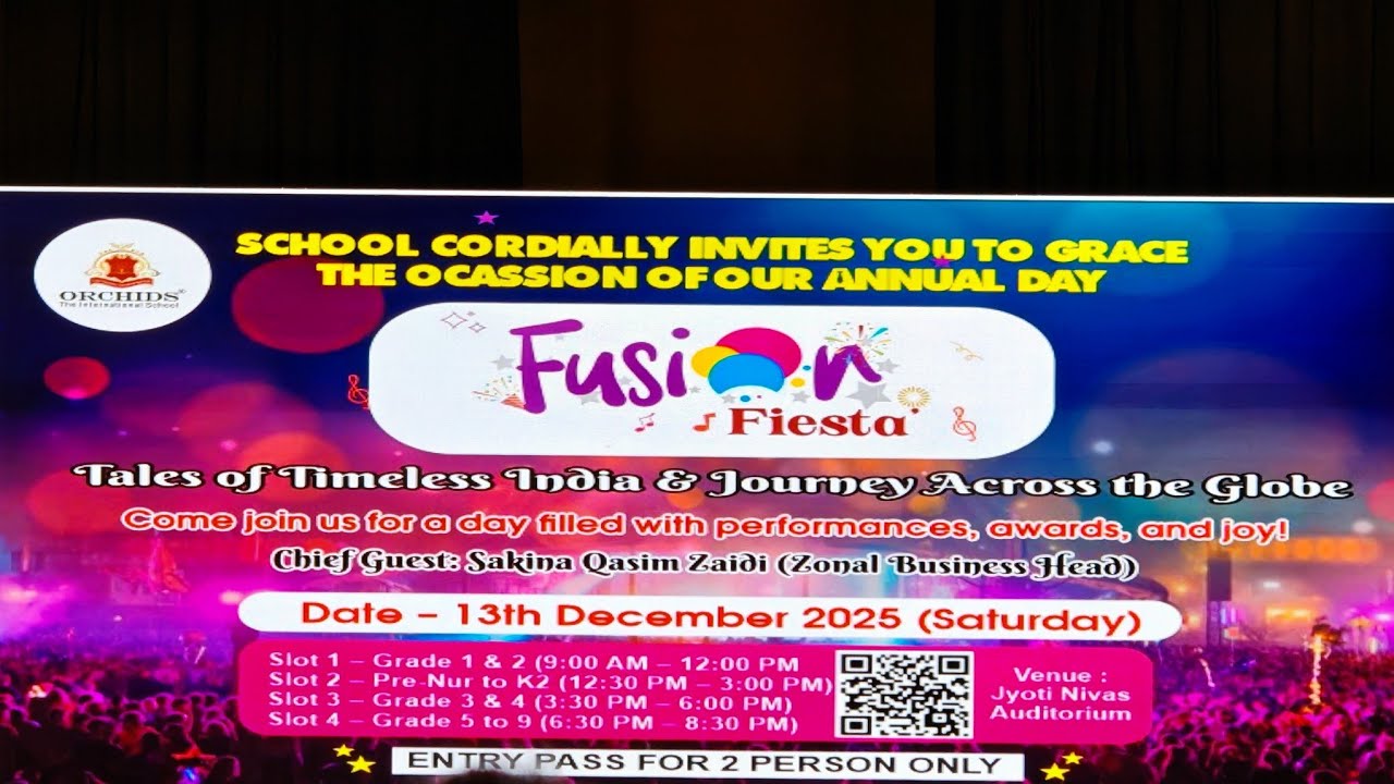 Aaradhya's Anchoring &  Dancing | Orchids International School | BTM Branch | Annual Day 2025