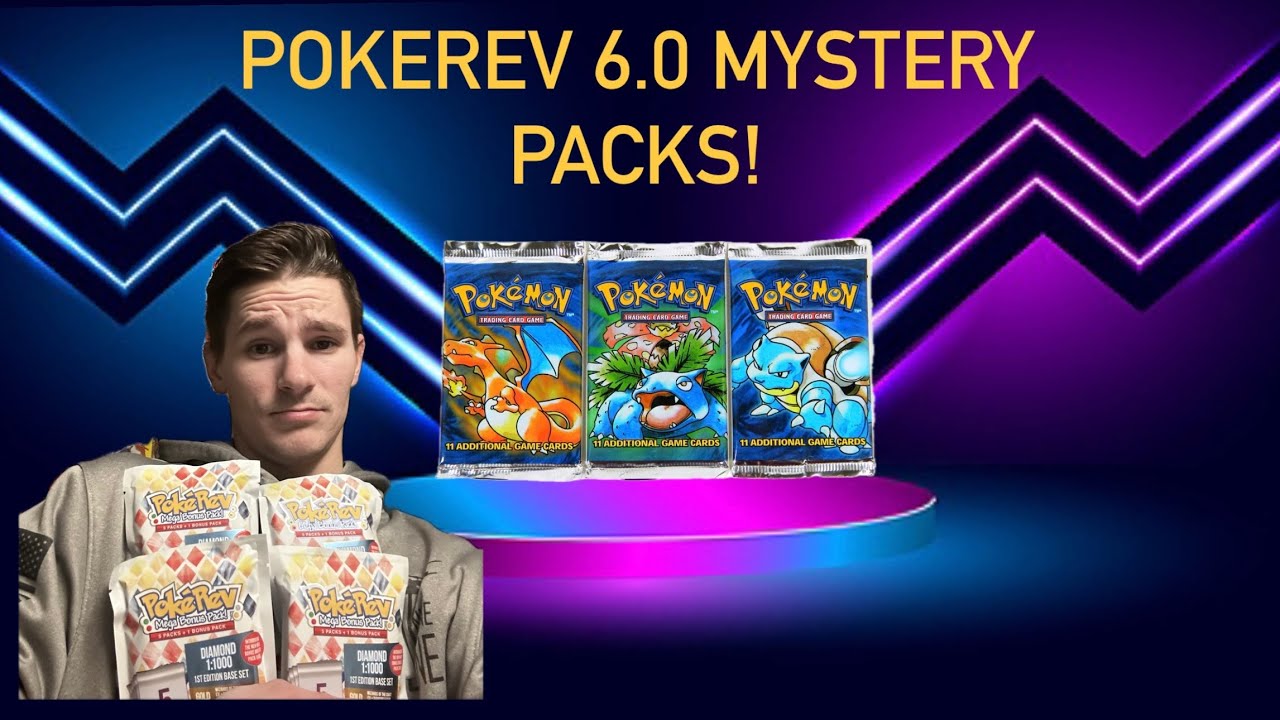 POKEREV 6.0 mystery packs!! (I PULLED IT!)