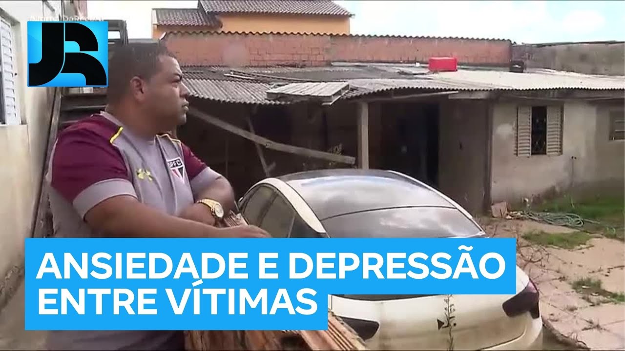Maioria das vítimas das enchentes no RS sofre com ansiedade e depressão, segundo estudo