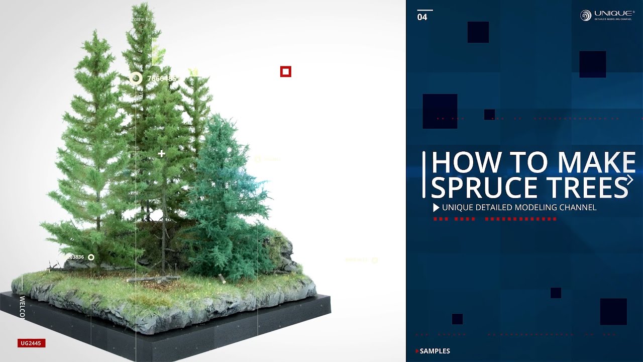 How to create our DIY spruce trees!