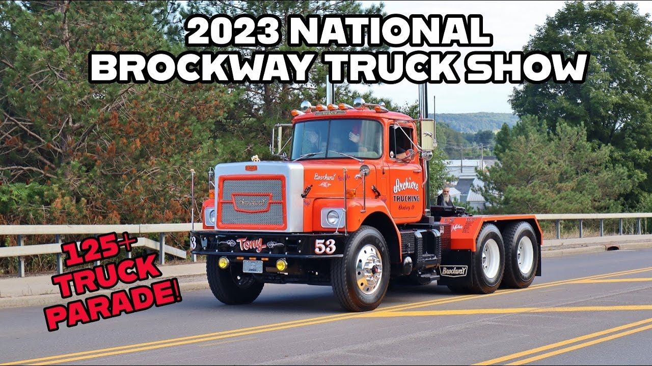 2023 National Brockway Truck Show - Over 130 Trucks on Parade!