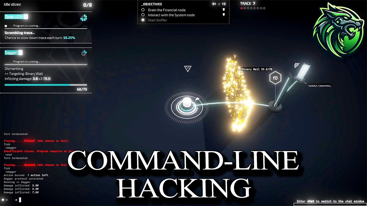 Midnight Protocol Gameplay &ndash; A Stylish Command-Line Hacking Game